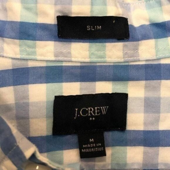 J Crew Casual Button Down Medium Slim Spring Color - Picture 3 of 5